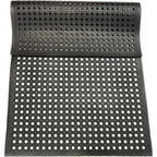 Uniboho Outdoor Rubber Floor Mats Anti Slip Restaurant Commercial Kitchen Rubber Drainage Mat 60 X 35 Heavy Duty Mat For Garage Garden Indoor Outside Industral Pool Entrance Bar Wet Area