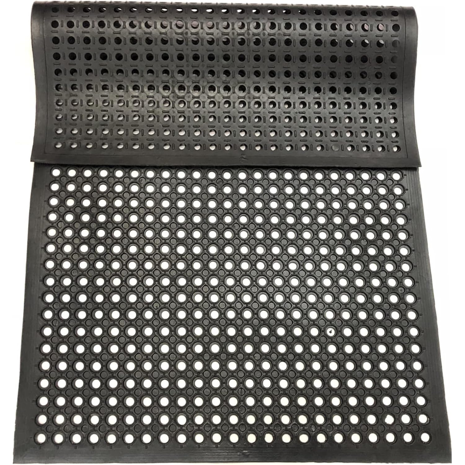 Uniboho Outdoor Rubber Floor Mats Anti Slip Restaurant Commercial Kitchen Rubber Drainage Mat 60 X 35 Heavy Duty Mat For Garage Garden Indoor Outside Industral Pool Entrance Bar Wet Area