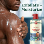 Old Spice Gentleman'S Exfoliating & Moisturizing Body Wash For Men, 24/7 Shower Fresh With Long Lasting Scent, Renewing Vitamin B3 Blend, Sandalwood + Aloe Vera Scent, 26 Oz