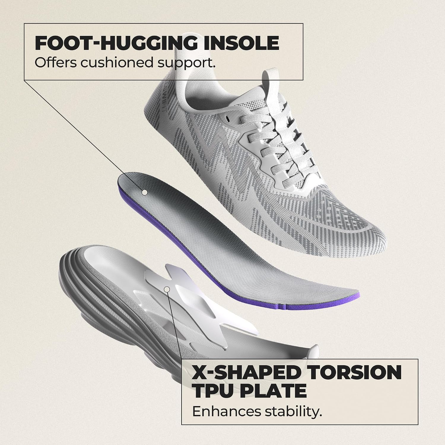 Allswifit Women'S Slip On Walking Shoes Hands-Free Cushion Running Tennis Activesolid Non-Slip Comfortable Workout Gym Athletic Fashion Sneakers