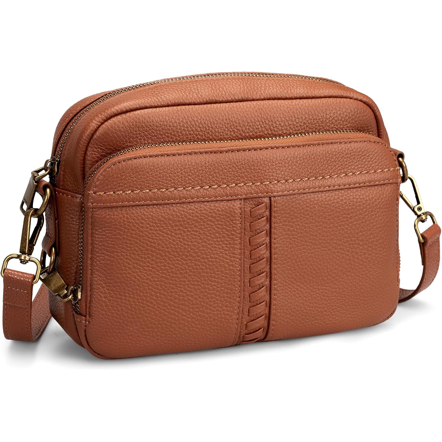 Befen Genuine Leather Crossbody Bag For Women Anti Theft Purse And Hangbags With Built In Rfid Wallet