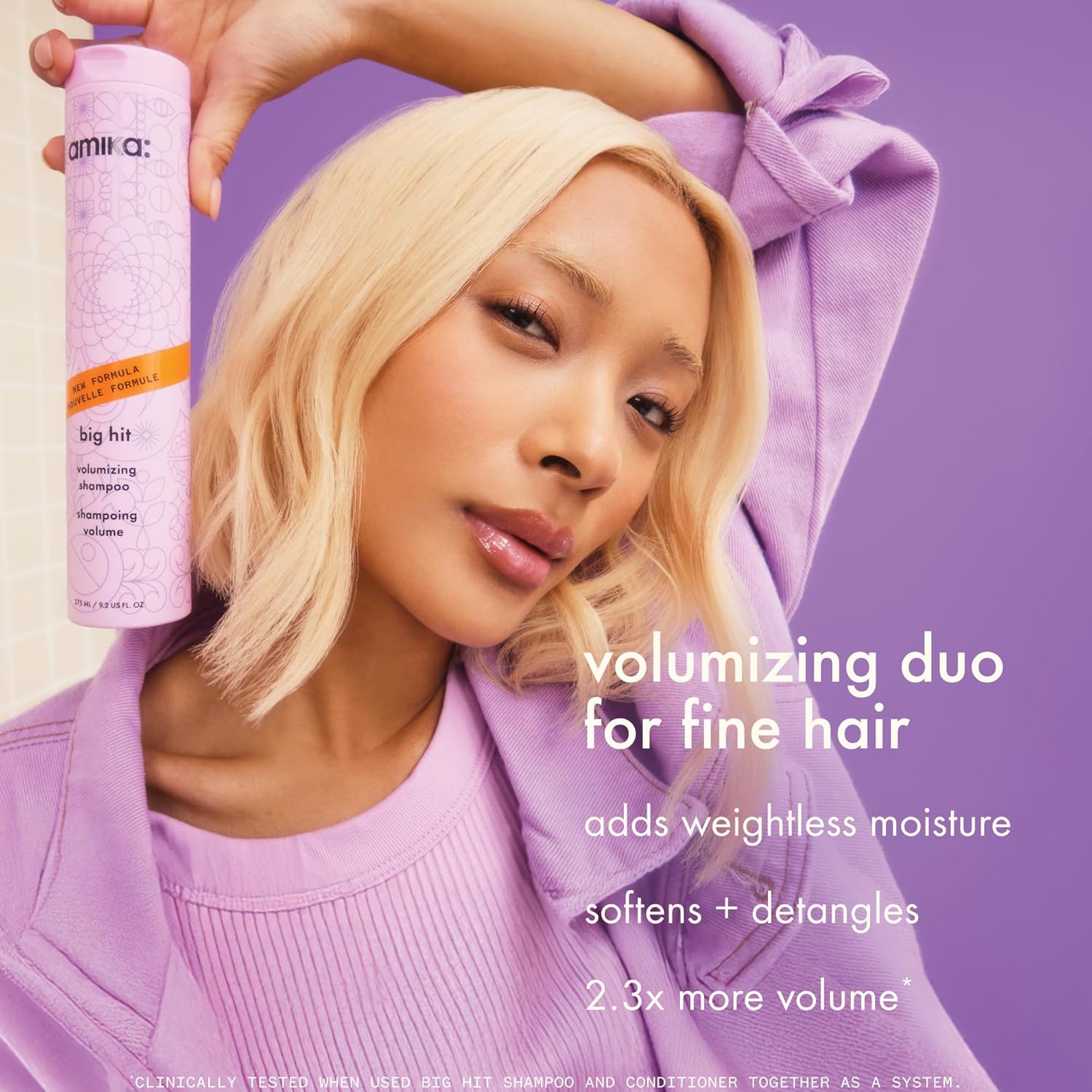 amika big hit volumizing shampoo
