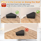 Mouse Station With Keys Black 6 Pack, Key Required Mouse Stations, Mice Stations, Keeps Children And Pets Safe Indoor & Outdoor