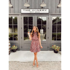 Summer Dress For Women Chiffon Blouses Skirt Spaghetti Sleeveless Tops Halter Ruffle Romper Sun Flowy Summer Outfits