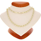 Solid 14k Gold Rope Chain - Thin Rope Link Chain Necklace - Mens and Womens Jewelry Made with Hypoallergenic Yellow 14 Karat Gold