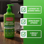 O’Keeffe’S Hardworking Body Lotion, Deep Hydration For Extremely Dry & Cracked Skin, 12 Oz Pump (1 Pack), Fragrance-Free & Hypoallergenic, Non-Greasy Fast-Absorbing Formula