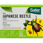 Safer Brand Japanese Beetle Trap With Attractant - 70102 - Includes 1 Trap, 1 Lure, And 2 Jumbo Bags - Japanese Beetle Traps Outdoor