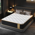 Luxury Full Size Mattress 8 Inch, Hotel Level Hybrid Mattress Full Size Bed In A Box, Gel Memory Foam & 7-Zone Ergonomics Targeted Support, Certipur-Us, Teens, Singles, Guest Rooms, 365-Trials
