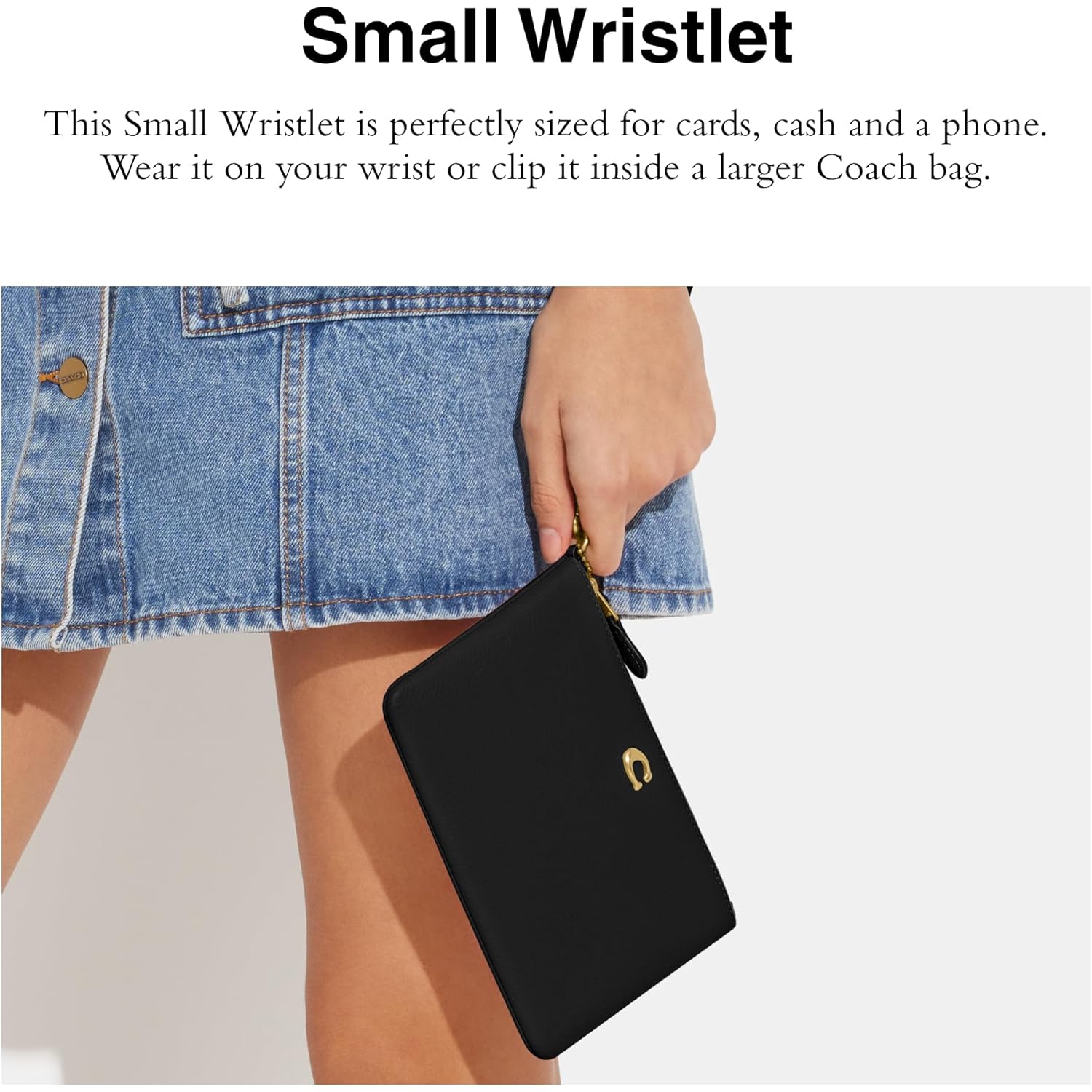 COACH Essential Small Wristlet