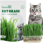 Cat Grass Seeds 4 Oz | Wheat & Oat Seeds Mix