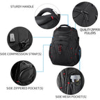 Kroser Travel Laptop Backpack 17.3 Inch Xl Computer Backpack With Hard Shell Saferoom Rfid Pockets Water-Repellent Business College Daypack Stylish Bag For Men/Women-Black