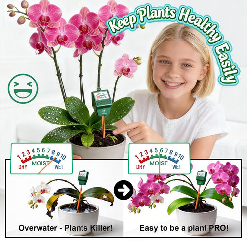 2 Pack Soil Moisture Meter, Plant Water Meter For Gardening, Farming, Soil Tester Hygrometer Sensor For Indoor Outdoor House Plants, Flower, Lawn - No Battery Required