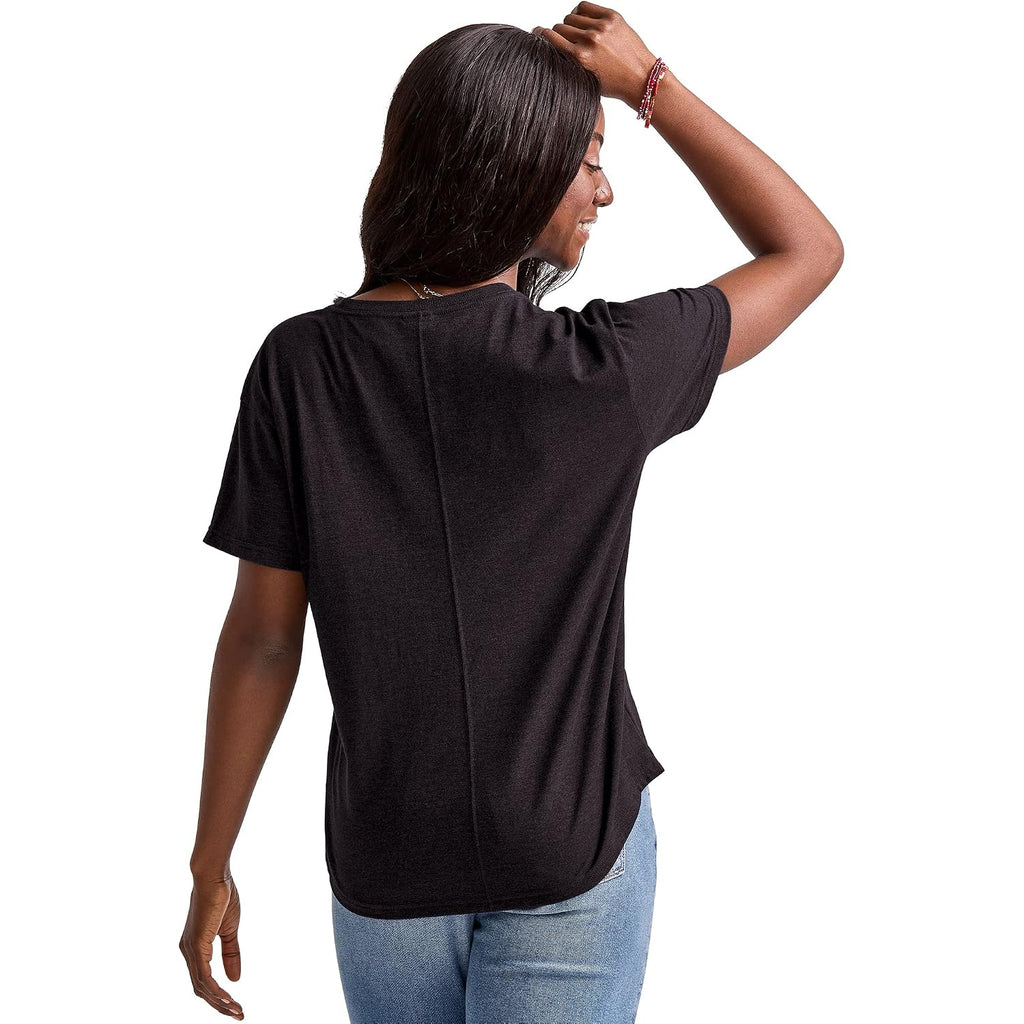 Hanes Women'S Tri-Blend Relaxed Fit T-Shirt, Oversized Lightweight Tee, Available In Plus Size