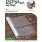 Syntus Vacuum Sealer Bags, 6 Pack 3 Rolls 11" x 20' and 3 Rolls 8" x 20' Commercial Grade BPA Free Bag Rolls, Food Vac Bags for Storage, Meal Prep or Sous Vide
