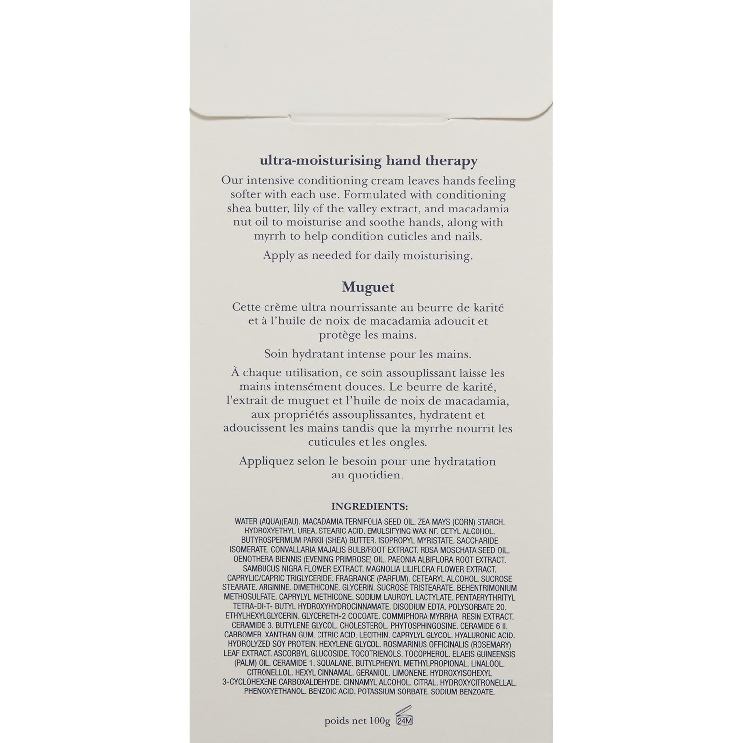 Crabtree & Evelyn Ultra-Moisturising Hand Therapy, Lily, 3.5 oz