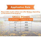 Pondworx Pond Bacteria - Formulated For Large Ponds, Water Features And Safe For Koi - Gallon