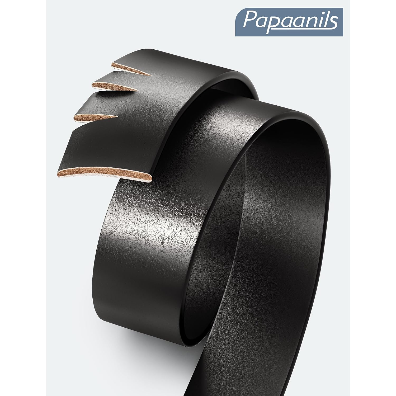 Mens Dress Belt,Genuine Casual Leather Belts For Men 1.5" Width