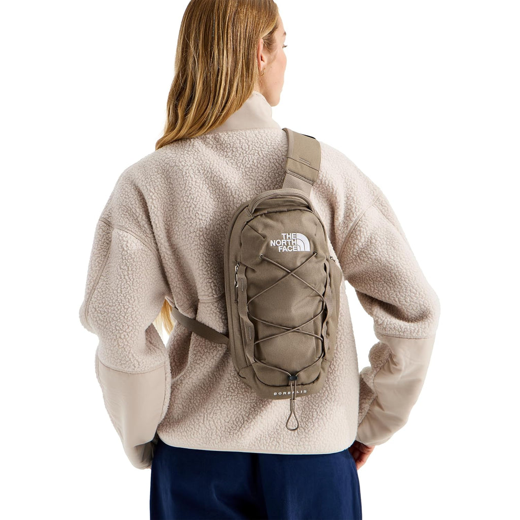 The North Face Borealis Siing Bag | Crossbody Adjustable Strap, Water Repellent Finish, Multiple Compartments, Tablet Sleeve