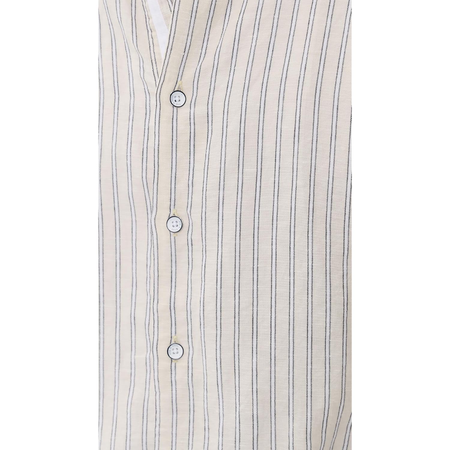 Rag & Bone Men'S Finch Long Sleeve Linen Stripe Shirt