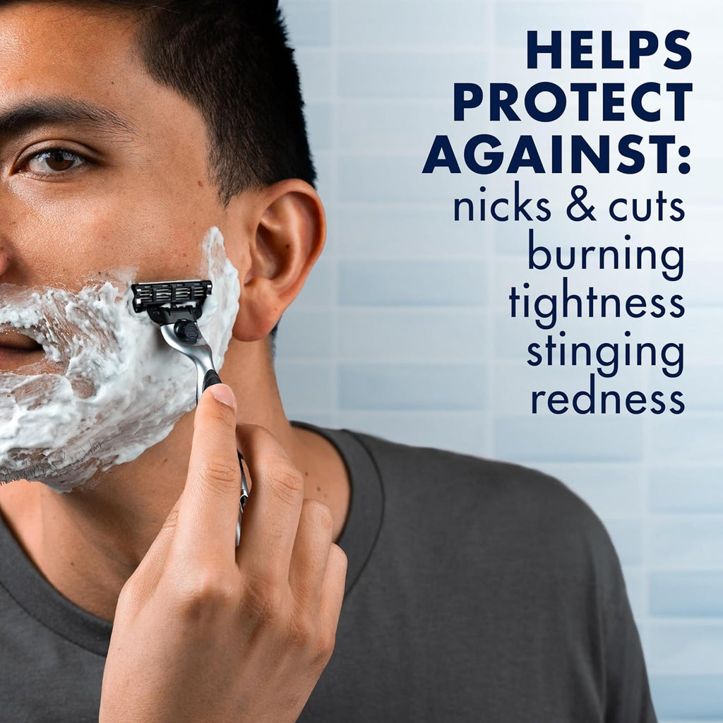 Gillette Series 3X Action Shave Gel, Moisturizing Twin Pack (7 Ounce Each)