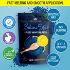 Tress Wellness Wax Beads - Award Winning - Safe for Skin - Dermatologically Tested - At-Home Kit for Bikini, Brazilian & Full Body - Bikini Star 1.2lb