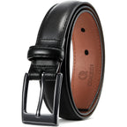 Chaoren Mens Belts Leather Gift For Men - Ideal Match For Mens Dress Shoes