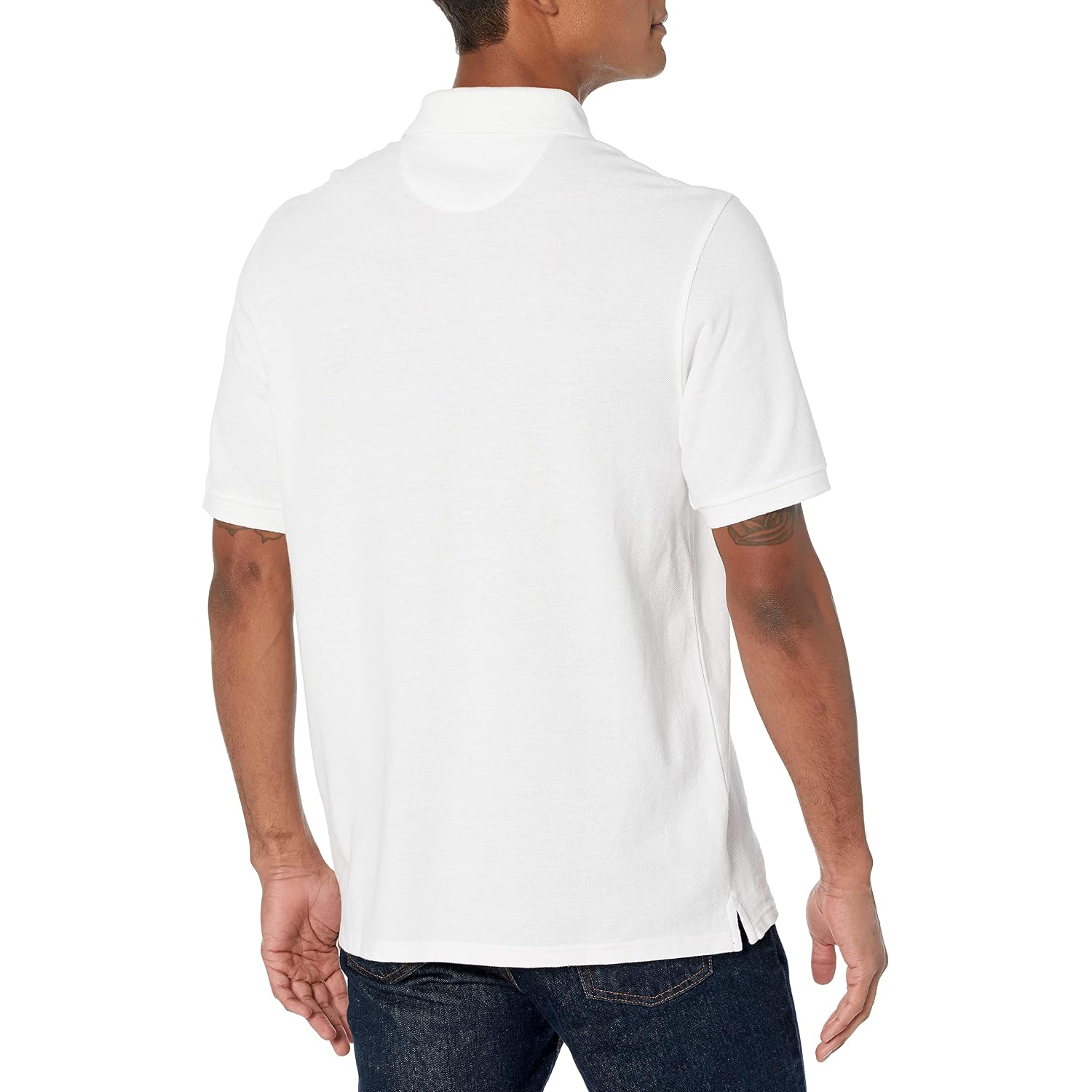 Amazon Essentials Men'S Regular-Fit Short Sleeve Cotton Pique Polo Shirt (Available In Big & Tall)