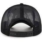 American Flag Trucker Hat - Snapback Hats for Men Women Baseball Cap - Breathable Mesh & Adjustable Fit for Casual Wear Black-1