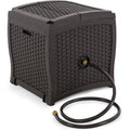 Suncast Hose Reel With Smart Trak Hose Guide, Water-Tight Connection, Durable Resin Construction, 225' Hose Capacity, Brown, Made In The Usa