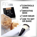 Maybelline Fit Me Loose Setting Powder, Face Powder and Finishing Makeup, Light, 1 Count