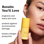 Timeless Skin Care Vitamin C Serum With Vitamin E & Ferulic Acid - Brightening Serum - For Oily & Dry Skin - Fragrance-Free - 1.7 Oz