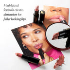 Laura Geller New York Italian Marble Sheer Lipstick - Dolce - Hydrating & Lightweight - Vitamin E & Caster Seed Oil - Cream Finish