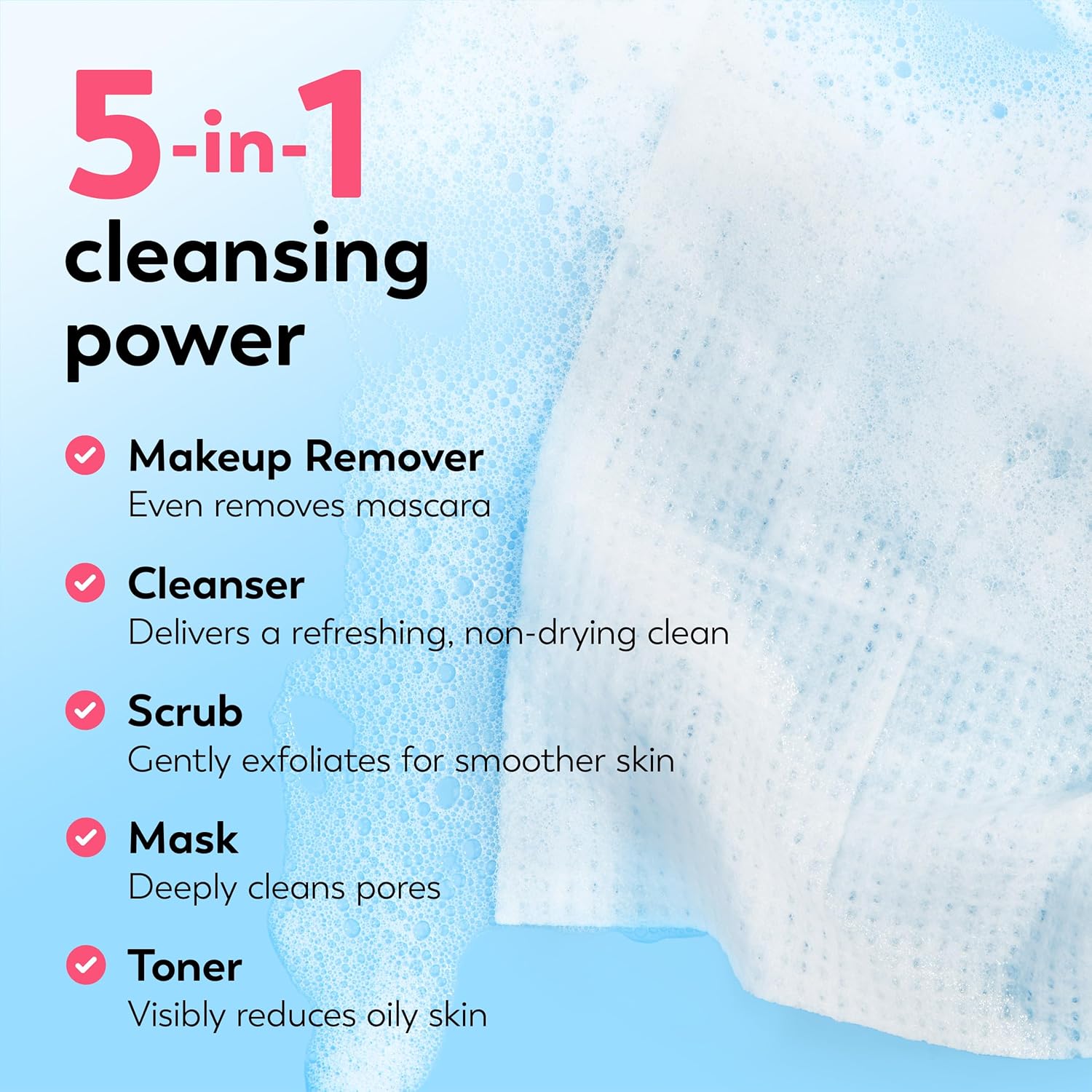 Olay Makeup Remover Wipes, Daily Facials Hydrating Face Cleanser for Normal to Dry Skin, Alcohol & Fragrance Free, Soft Face Wash Towels, Travel Essentials for Women, Convenient Dry Cloths, 66 ct