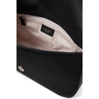 Kate Spade New York Womens Hudson Pebbled Leather Flap Shoulder Bag