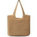 Trifabricy Beach Bags for Women, Large Beach Bag, Woven Straw Tote Bags Waterproof, Weaving Swim Shopping Travel Bag