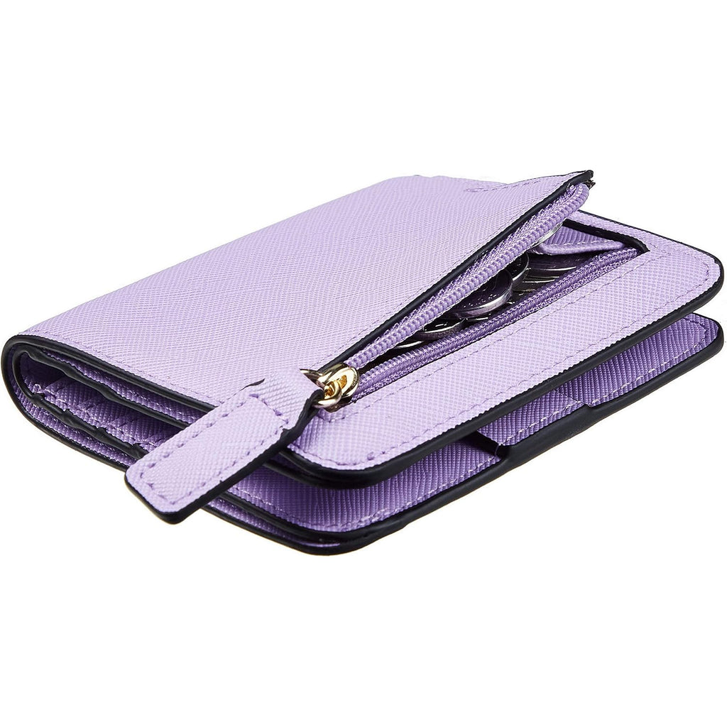 Toughergun Women’s Small Slim Leather Wallet with RFID Protection, Compact Bifold Mini Purse with Clear ID Window