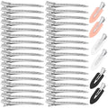 40 Pcs Hair Clips Women Styling, Alligator Metal Hair Clips, Hair Pin Curl Rollers Clips, 34 Pcs 3.5"Duckbill Sectioning Hair Clips And 6 Pcs 2.3"No Crease Clips