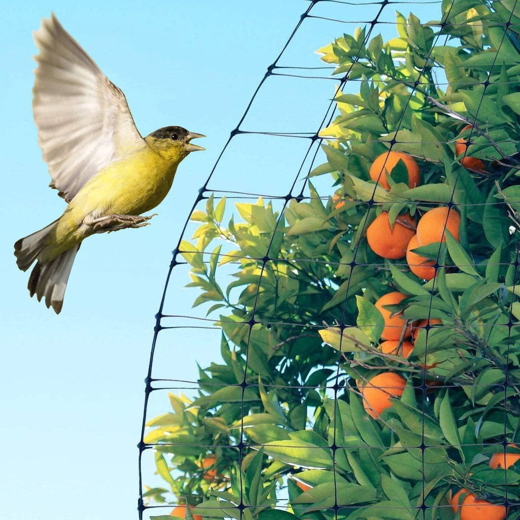 Feitore Deer Fence Netting, 7 X 100 Feet Anti Bird Deer Protection Net Reusable Protective Garden Netting For Plants Fruit Trees Vegetables Against Birds And Other Animals