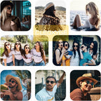 Polarized Sunglasses Womens Elegant UV400 Protection Black Classic Metal Style Ultralight Shades For Driving Polarized Gradient Gray & Amber Frame