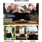 Aprons With 4 Pockets (Available In 3 Pack / 7 Pack) 23.5'' X 11.5''