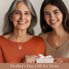 CDE Mothers Day Gifts Forever Love Heart Necklaces for Women, Wedding Anniversary, Valentine's，Birthday Mothers Christmas Day Gifts for Mom, Mother, Wife, S925 Silver Jewelry with Birthstone Pendant