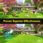 Solar Ultrasonic Animal Repellent Outdoor, Deer Repellent Devices Waterproof, Cat Squirrel Rabbit Dog Raccoon Deterrent Animal Repeller With Motion Detection, Keep Skunk Away For Yard, Green, 1 Pack