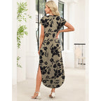 Wiholl Summer Dresses Cap Sleeve Crewneck Maxi Long Casual Dress With Pockets Beach Vacation Sundresses 2026 Trendy