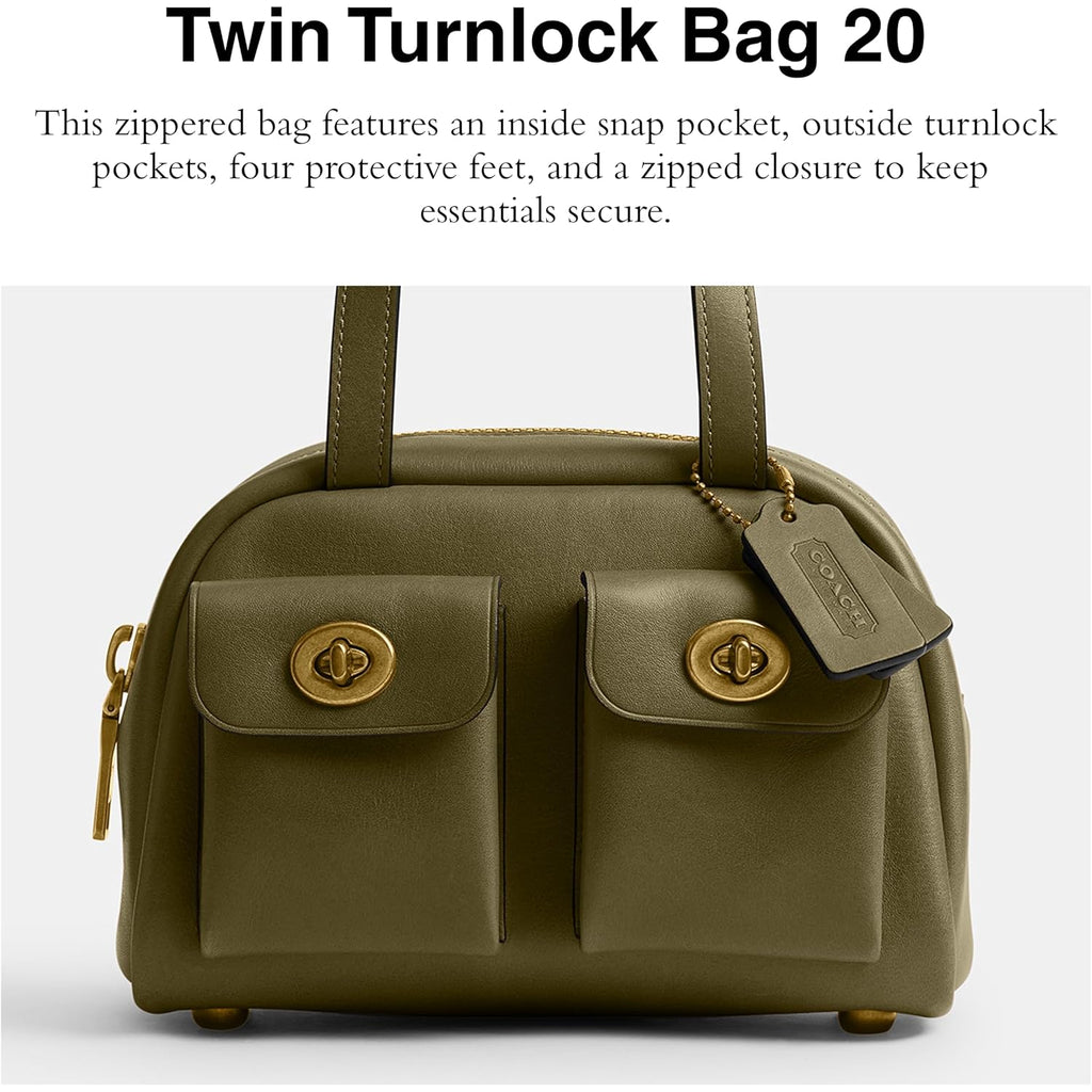Coach Twin Turnlock Bag 20