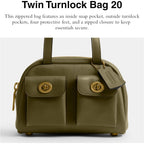 Coach Twin Turnlock Bag 20