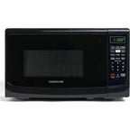 Farberware 0.7 Cu. Ft. Countertop Microwave Oven – 700 Watts Power, Auto Cook Settings, Defrost, Easy Clean and Child Safety Lock - Black