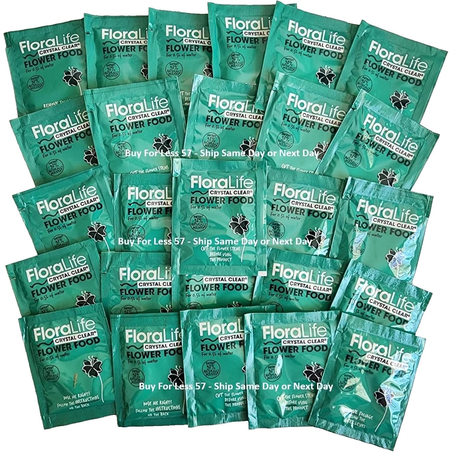Floralife Flower Food 300, 5Gm Pkg 50