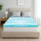 IULULU Twin Size Mattress Topper, 2 Inch Gel Memory Foam Topper, Light Comfort Upgrade, CertiPUR-US Certified