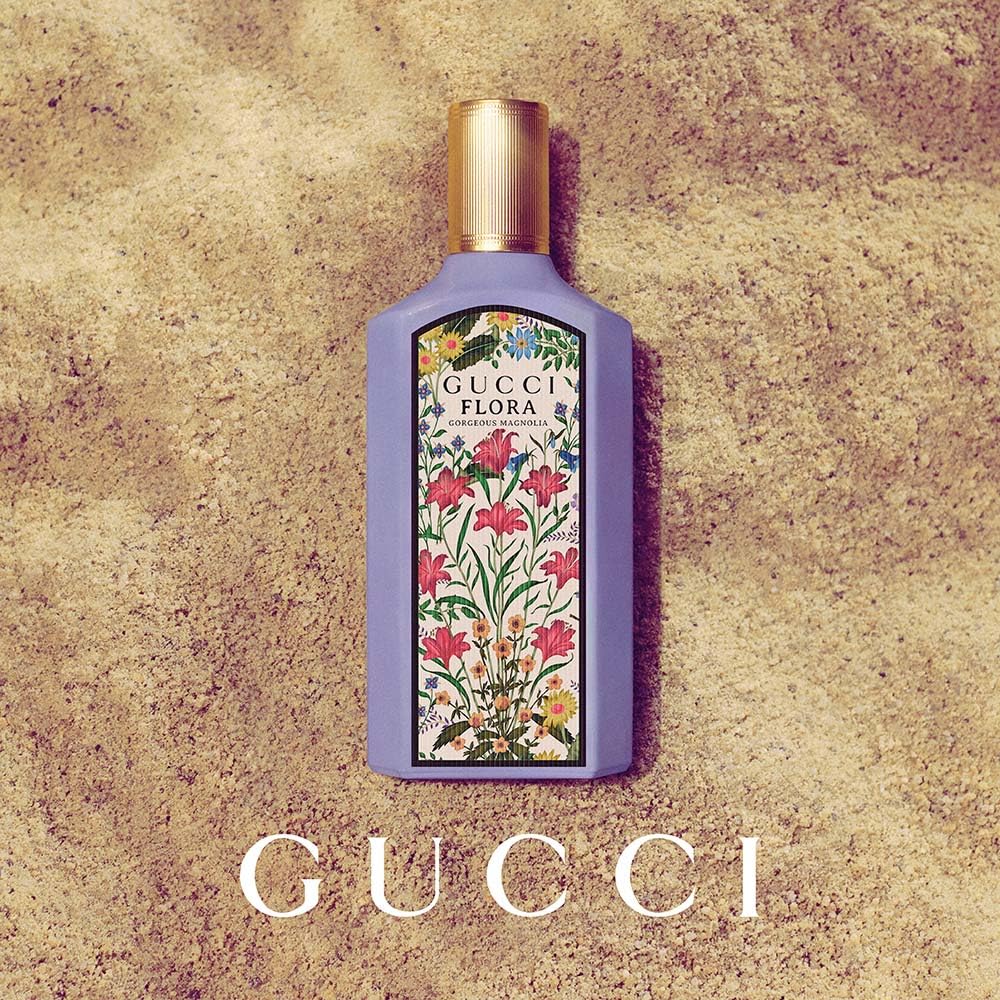 Gucci Flora Gorgeous Magnolia By Gucci For Women 3.3 Oz Eau De Parfum Refillable Spray