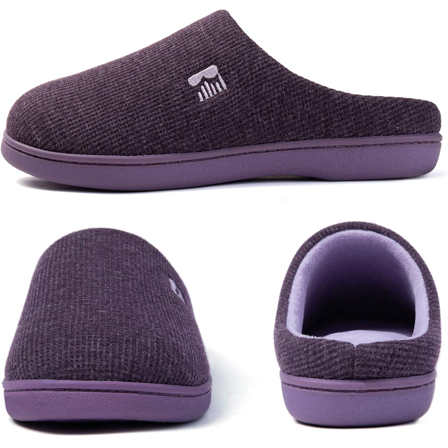 Rockdove Women'S Original Two-Tone Memory Foam Slipper